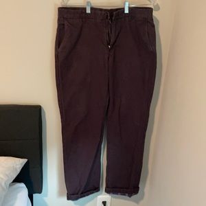Bonobos Purple Chinos Straight Fit 33x32